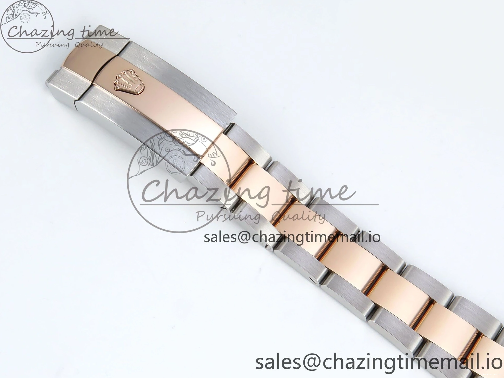 0117 Packable DateJust 31 278271 ARF 1:1 Best Edition 904L Steel RG Roman Dial on SS RG Oyster Bracelet ETA 524